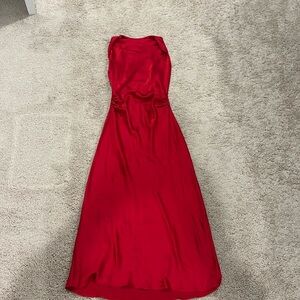 Zara red dress - never worn. New with tags. Missed return window.